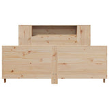 Cadre de lit sans matelas 140x200 cm bois massif de pin