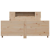 Cadre de lit sans matelas 140x200 cm bois massif de pin