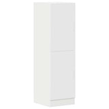 Ensemble d'armoires de cuisine 2 pcs blanc bois d'ingénierie