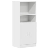 Ensemble d'armoires de cuisine 3 pcs blanc bois d'ingénierie