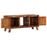 Meuble TV 105x46x32 cm Bois massif de récupération