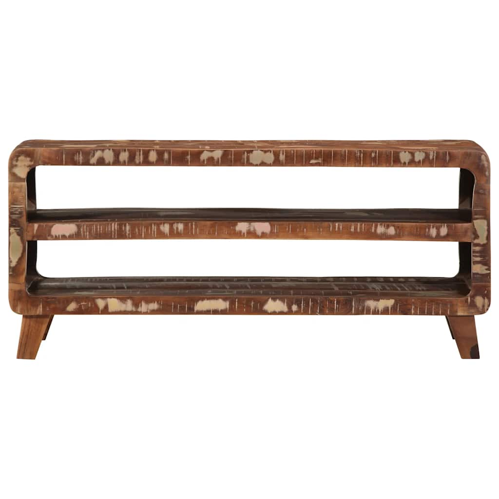 Meuble TV 105x46x32 cm Bois massif de récupération