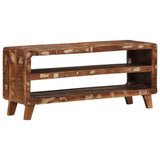 Meuble TV 105x46x32 cm Bois massif de récupération