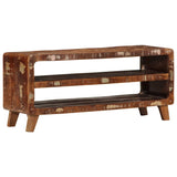 Meuble TV 105x46x32 cm Bois massif de récupération