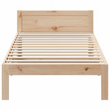 Cadre de lit sans matelas 90x200 cm bois de pin massif