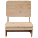 Chaise de jardin 60x64x70,5 cm bois de pin massif