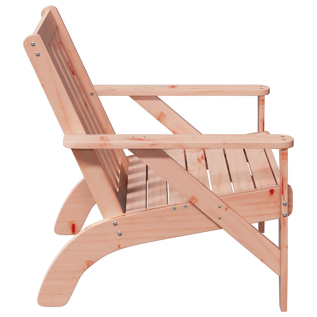 Chaise de jardin adirondack 75x77x77 cm bois massif de douglas