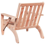 Chaise de jardin adirondack 75x77x77 cm bois massif de douglas