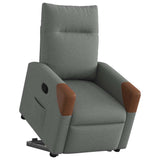 Fauteuil inclinable Gris foncé Tissu