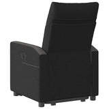 Fauteuil inclinable électrique noir tissu