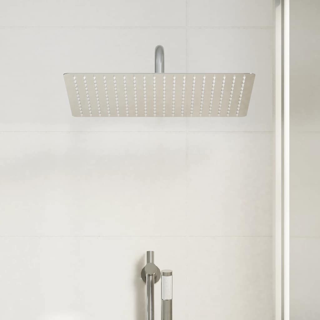 Pomme de douche pluie Inox 304 40x30 cm Rectangulaire