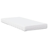 Lit de jour avec matelas cire marron 90x200 cm bois pin massif