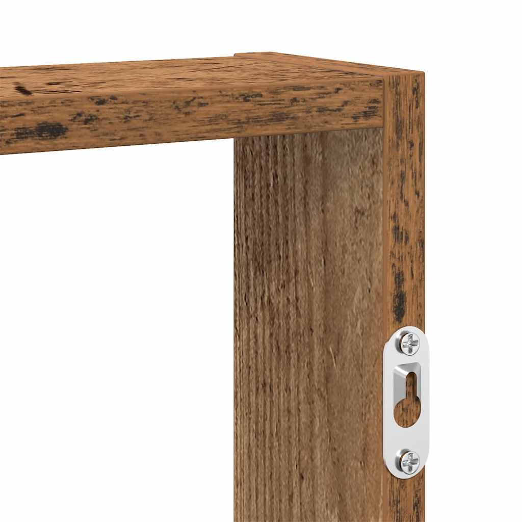 Étagère murale vieux bois 43x9x60 cm bois d'ingénierie