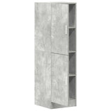 Armoire de cuisine gris béton 38x41,5x131,5 cm bois ingénierie