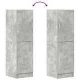 Armoire de cuisine gris béton 38x41,5x131,5 cm bois ingénierie