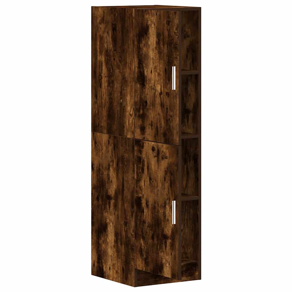 Armoire de cuisine chêne fumé 38x41,5x131,5 cm bois ingénierie