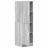 Armoire de cuisine sonoma gris 38x41,5x131,5 cm bois ingénierie