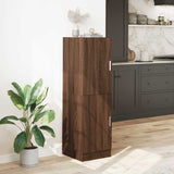 Armoire de cuisine chêne marron 38x41,5x131,5cm bois ingénierie