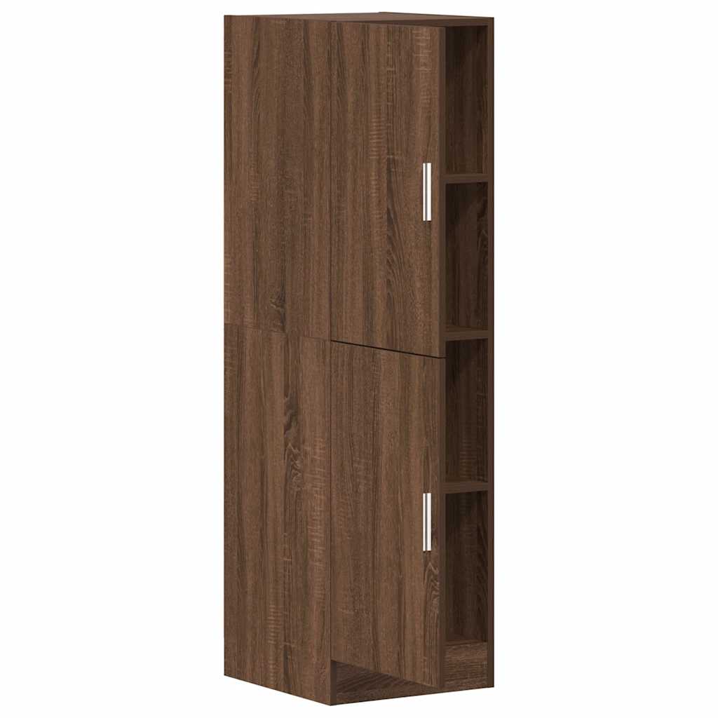 Armoire de cuisine chêne marron 38x41,5x131,5cm bois ingénierie