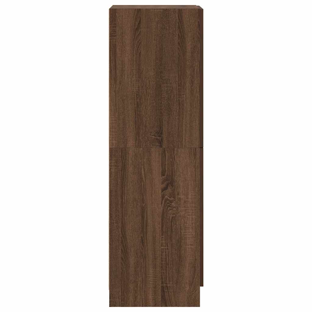 Armoire de cuisine chêne marron 38x41,5x131,5cm bois ingénierie