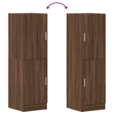 Armoire de cuisine chêne marron 38x41,5x131,5cm bois ingénierie