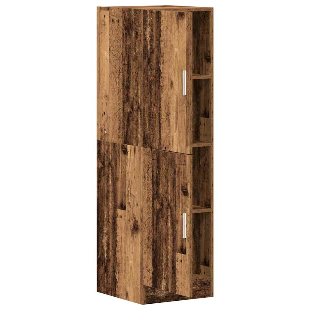 Armoire de cuisine vieux bois 38x41,5x131,5 cm bois ingénierie