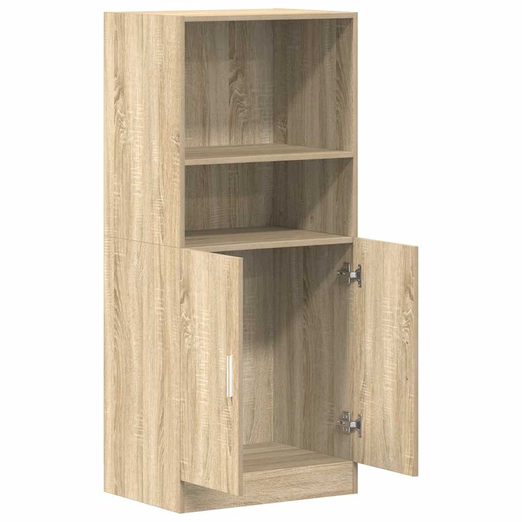 Armoire de cuisine chêne sonoma 57x41,5x131,5cm bois ingénierie