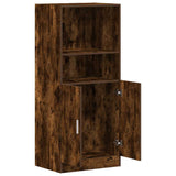 Armoire de cuisine chêne fumé 57x41,5x131,5 cm bois ingénierie