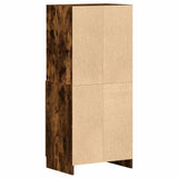 Armoire de cuisine chêne fumé 57x41,5x131,5 cm bois ingénierie