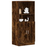 Armoire de cuisine chêne fumé 57x41,5x131,5 cm bois ingénierie