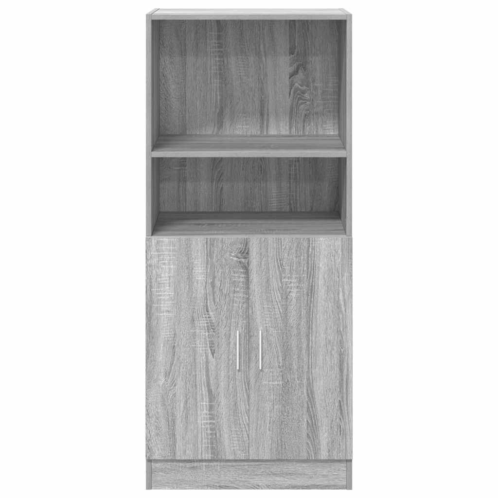 Armoire de cuisine sonoma gris 57x41,5x131,5 cm bois ingénierie