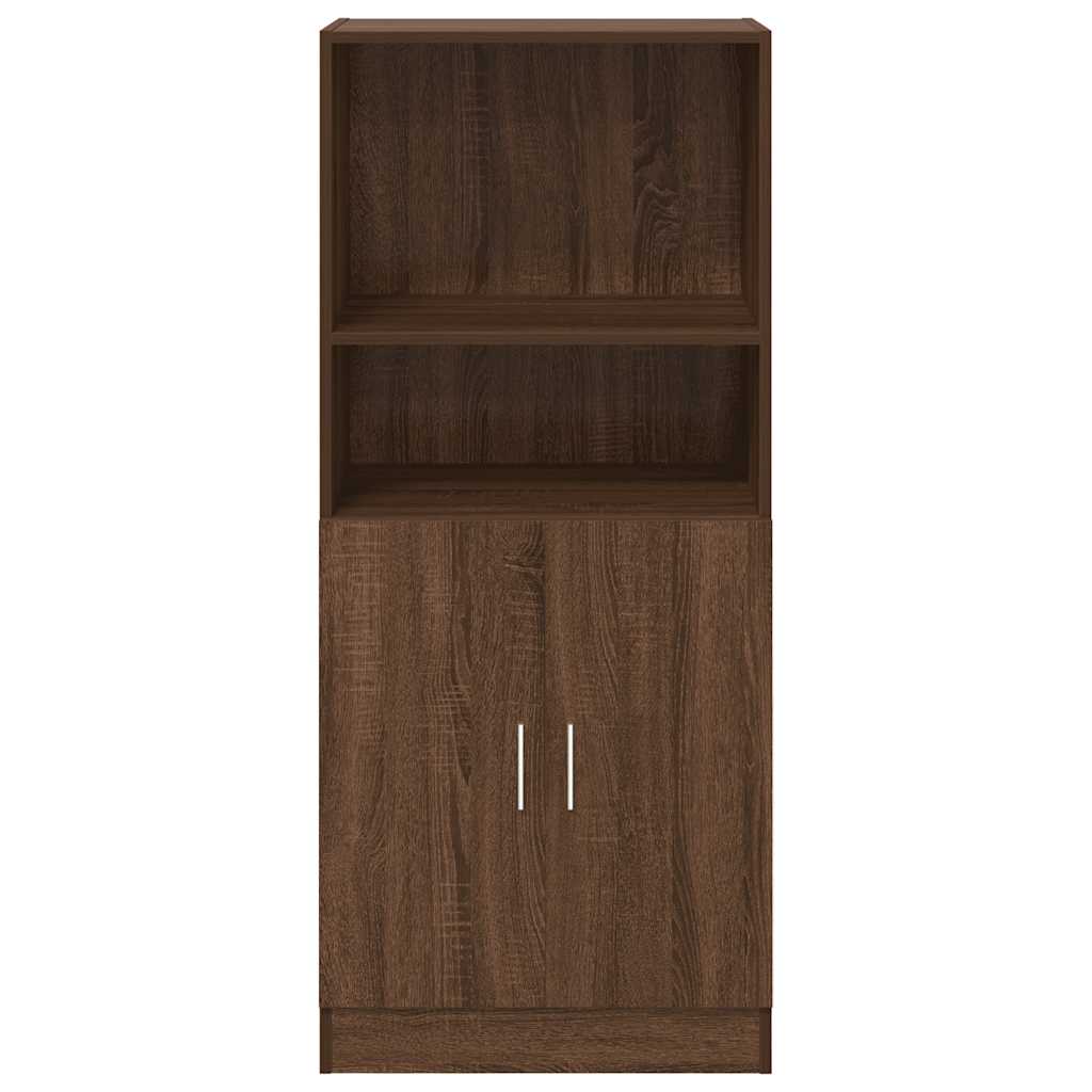 Armoire de cuisine chêne marron 57x41,5x131,5cm bois ingénierie