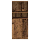 Armoire de cuisine vieux bois 57x41,5x131,5 cm bois ingénierie