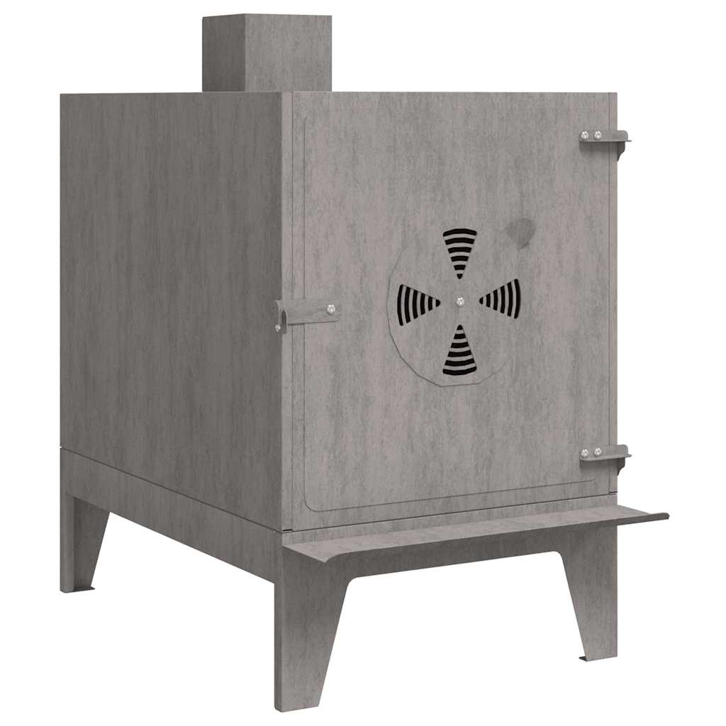 Camping stove 35x50x60 cm corten steel