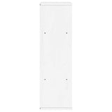 Armoire latérale ODDA blanc 40x24x79 cm bois massif pin