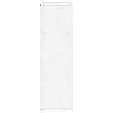 Armoire latérale ODDA blanc 40x24x79 cm bois massif pin