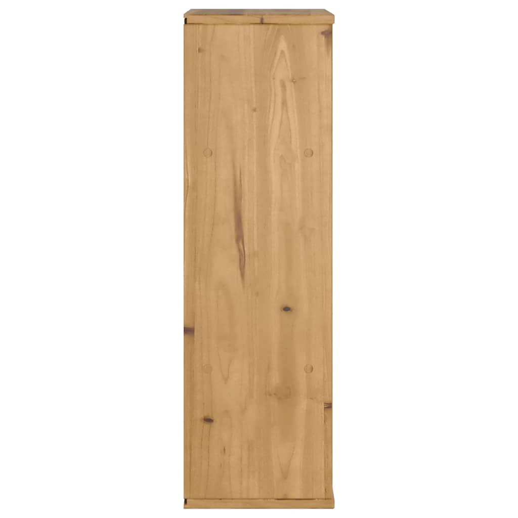 Armoire latérale avec tiroirs ODDA 40x24x79 cm bois massif pin