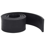 Black snow plow rubber edging 150x10x1 cm