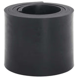 Black snow plow rubber edging 150x15x1 cm