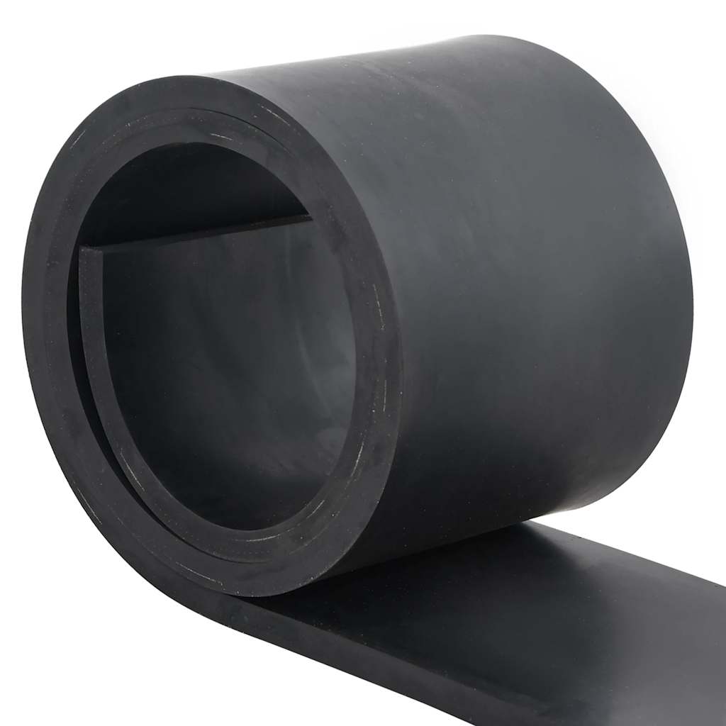 Black snow plow rubber edging 150x15x1 cm