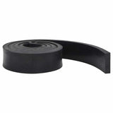 Black snow plow rubber edging 250x8x2 cm