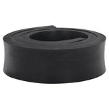 Black snow plow rubber border 180x10x2 cm