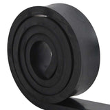 Black snow plow rubber edging 300x10x2 cm