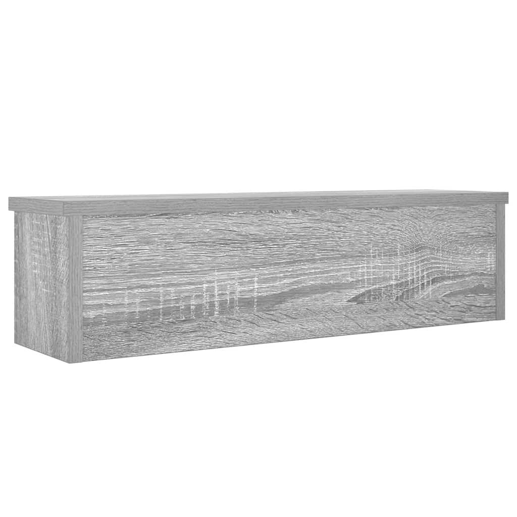 Étagère de cuisine empilable sonoma gris 50x15x16 cm