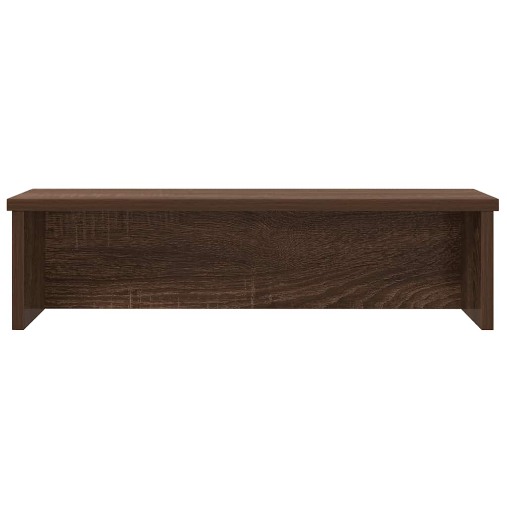 Étagères de cuisine empilables 2 pcs chêne marron 50x15x16 cm