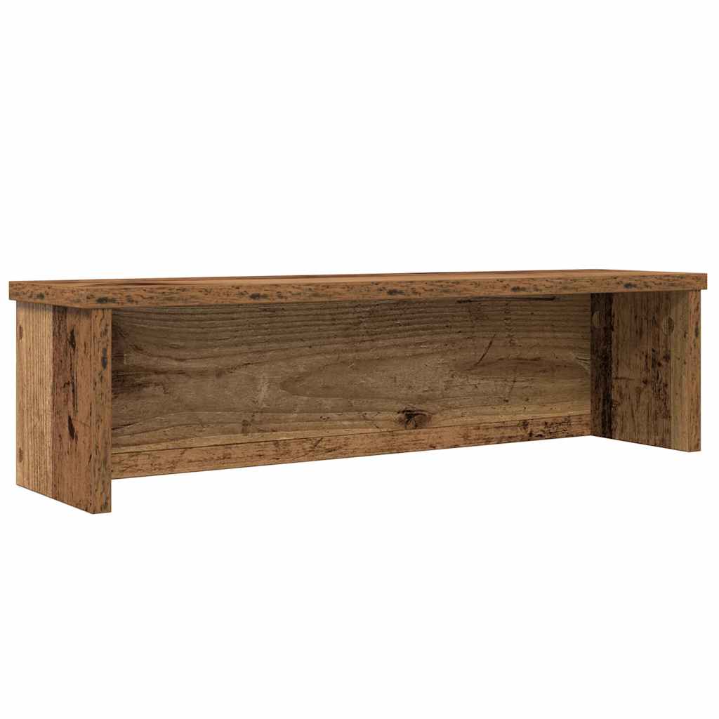 Étagères de cuisine empilables 2 pcs vieux bois 50x15x16 cm