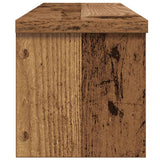 Étagères de cuisine empilables 2 pcs vieux bois 50x15x16 cm