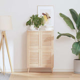 4 pcs Louvered Cabinet Doors 39.5x29.5cm Solid Pine