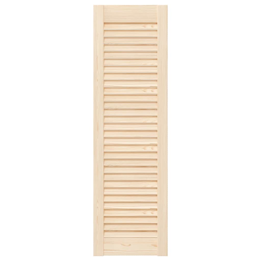 Porte d'armoire à persiennes 99x29,5 cm bois de pin massif