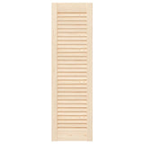 Porte d'armoire à persiennes 99x29,5 cm bois de pin massif